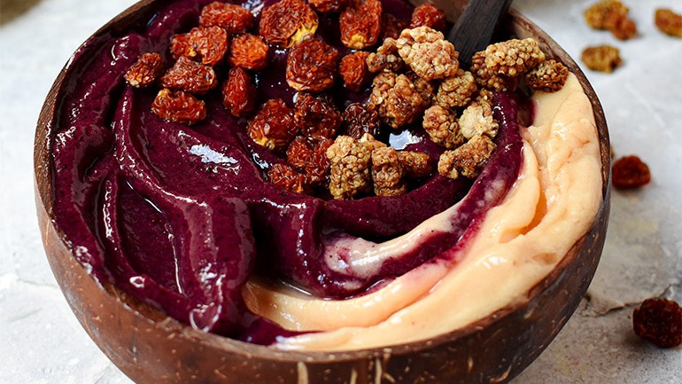 Image of Papaya Acai Fusion Bowl Recipe