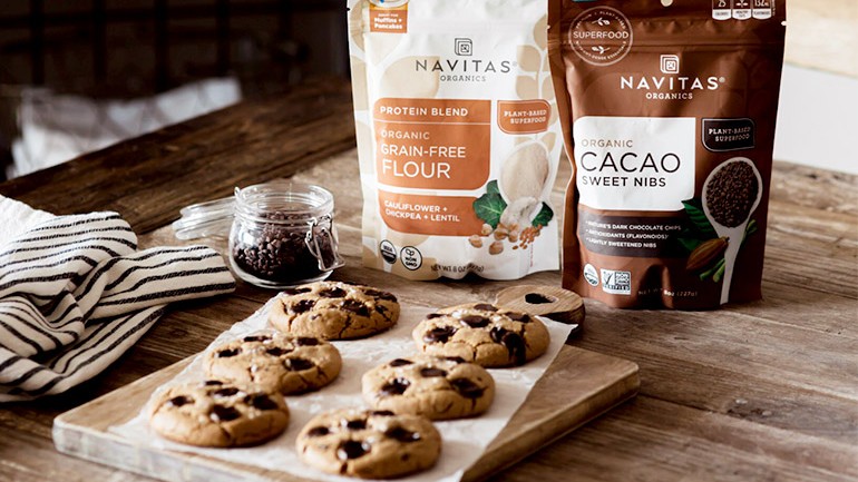 Image of PB Cacao Nib Chocolate Chip Cookies