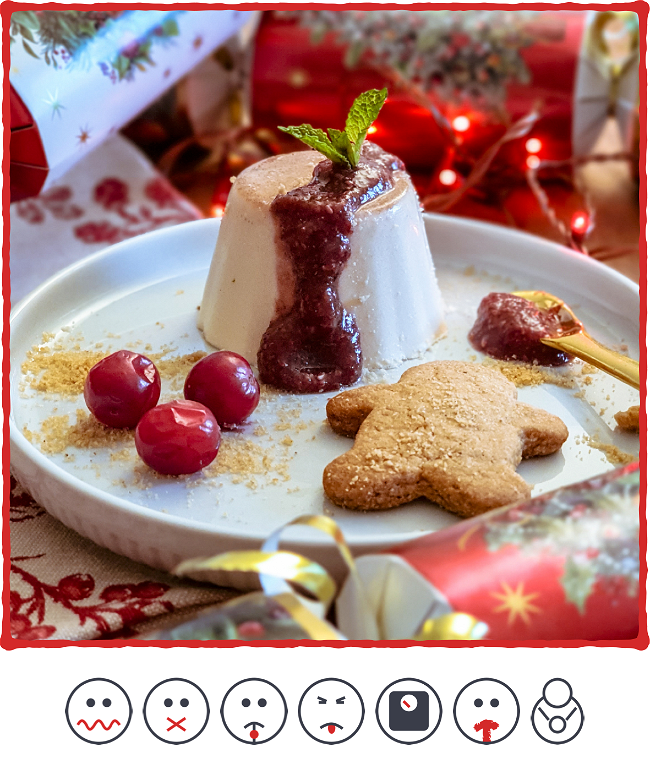 Image of Christmas Spiced Panna Cotta