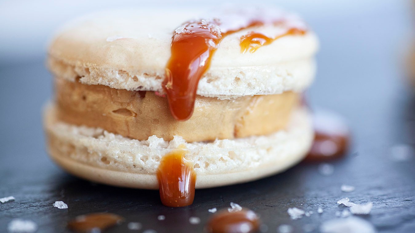 Image of SALTED CARAMEL MACARONS RECIPE