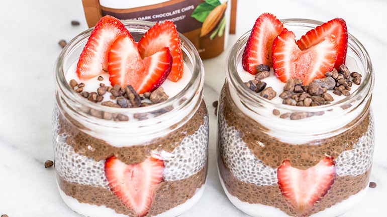 Image of Tuxedo Chia Pots Recipe