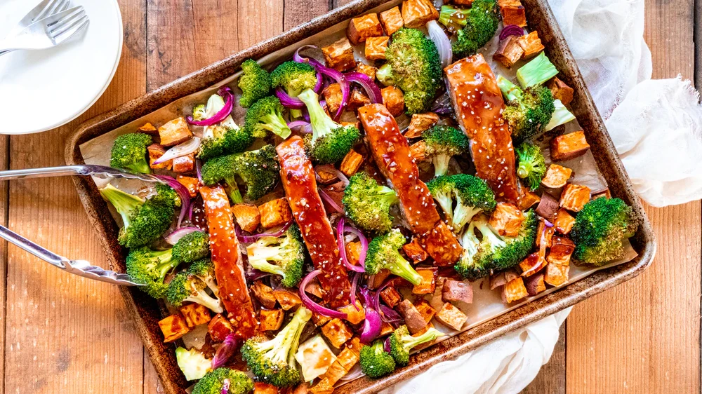 Image of Sheet Pan Teriyaki Salmon