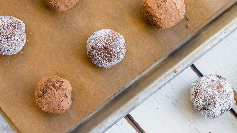 Image of Easy Sugar Free Rum Balls Made With Almond Flour