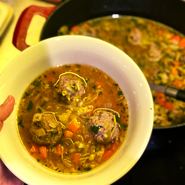 Image of Herby Meatball Soup