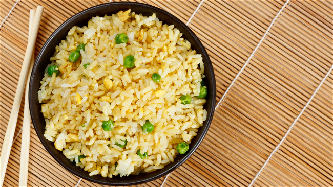 Image of Egg Fried Rice with Green Mung Beans