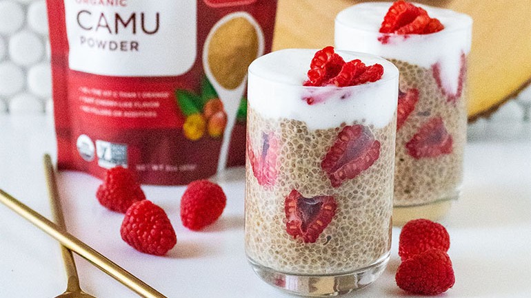 Image of Camu Chia Pudding Recipe