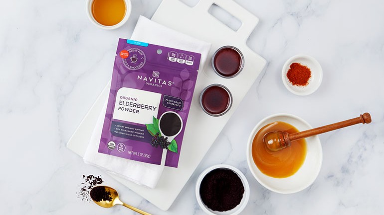 Image of Elderberry Immunity Fire Tonic Recipe
