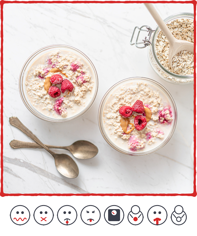 Image of Almond Berry Overnight Oats