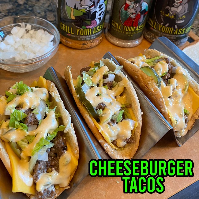 Image of Cheeseburger Tacos 