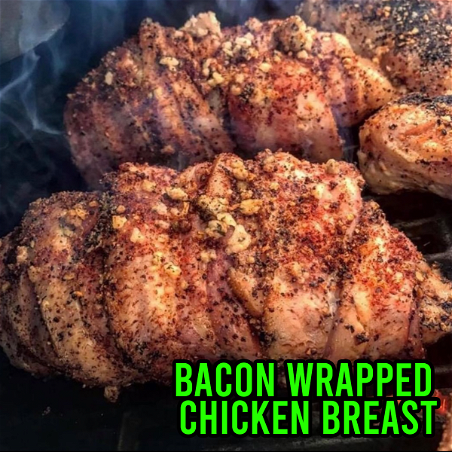 Image of Bacon Wrapped Chicken Breast 
