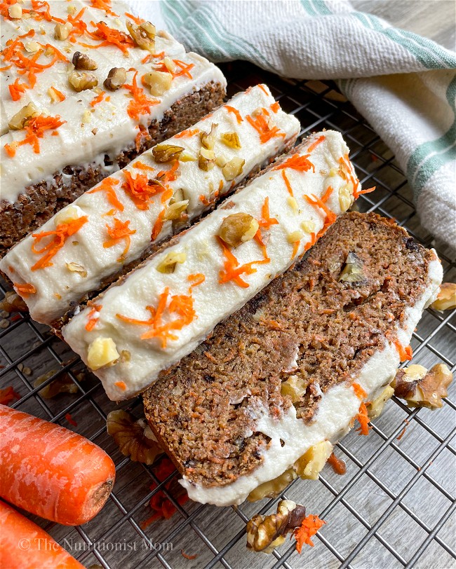 Image of Carrot Cake Protein Loaf 