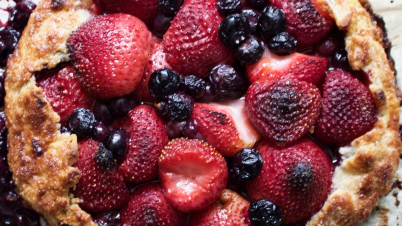 Image of Simple Mixed Berry Galette