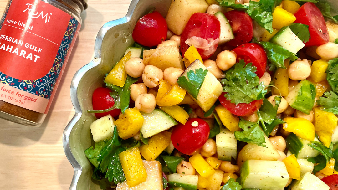 Image of Baharat Chickpea Salad 