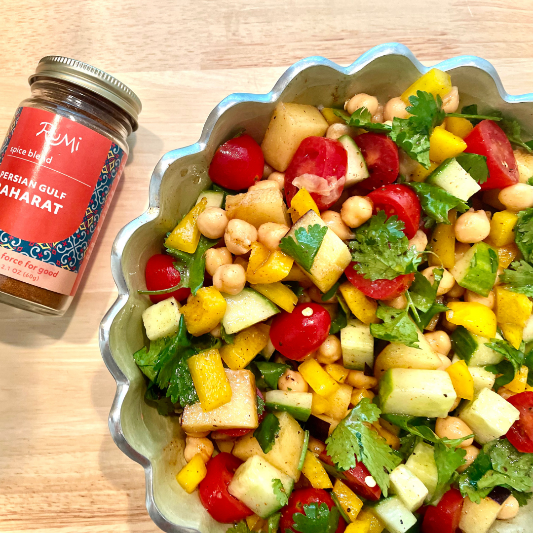 Baharat Chickpea Salad 