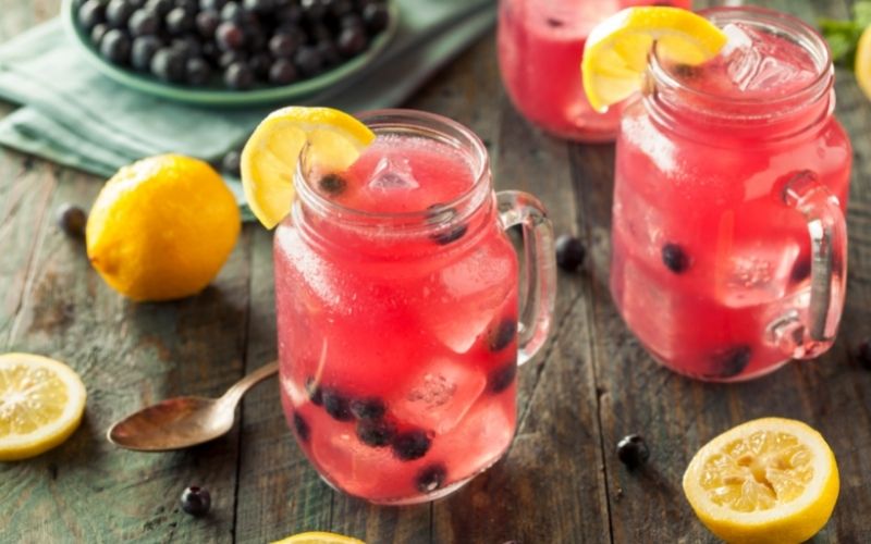 Blueberry Lemonade Margarita