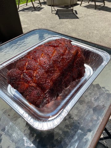 Image of Once your pork butt is to your desired color pull...