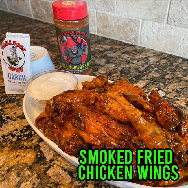Image of Smoked Fried Chicken Wings 