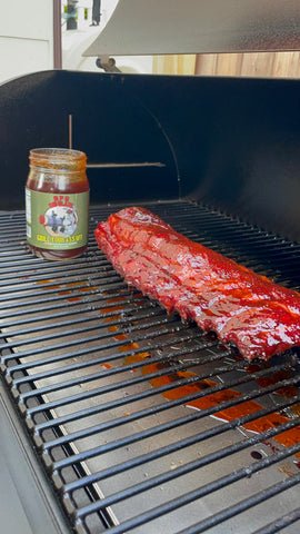 Image of When the internal temperature of the ribs hits 190 pour...