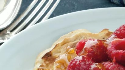 Image of Raspberry & Oatmeal Pancakes