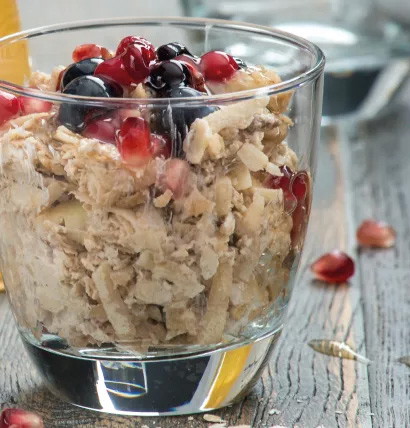 Berry Simple Overnight Oats