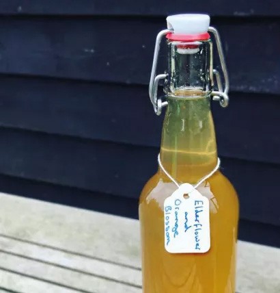 Image of Elderflower and Orange Blossom Cordial