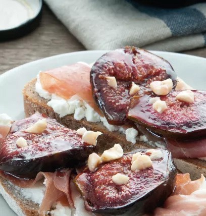 Image of Fig, Feta & Prosciutto Toast