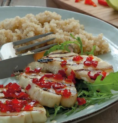 Image of Grilled Sweet Chilli Halloumi