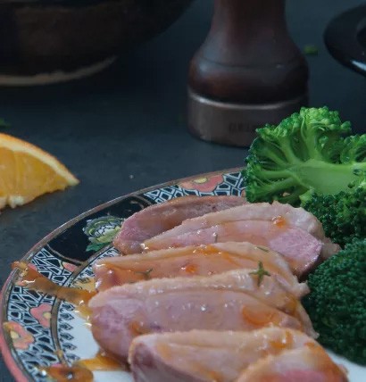 Image of Honey & Orange Glazed Duck Breast