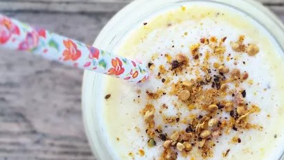 Image of Pineapple, Honey & Nectarine Smoothie