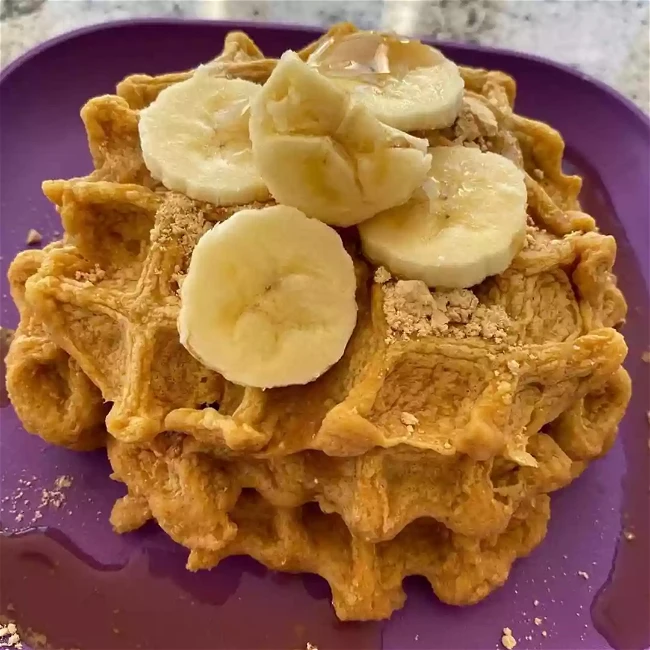 Image of Banana Nut Protein Waffles