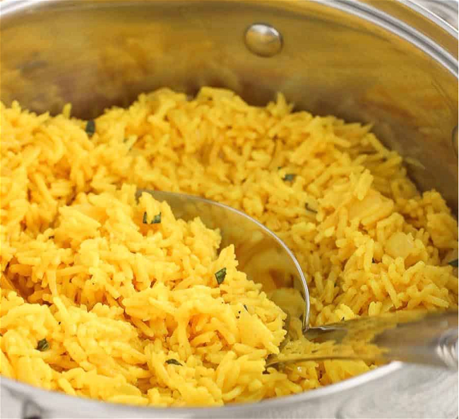 Image of Turmeric Coconut Basmati Rice