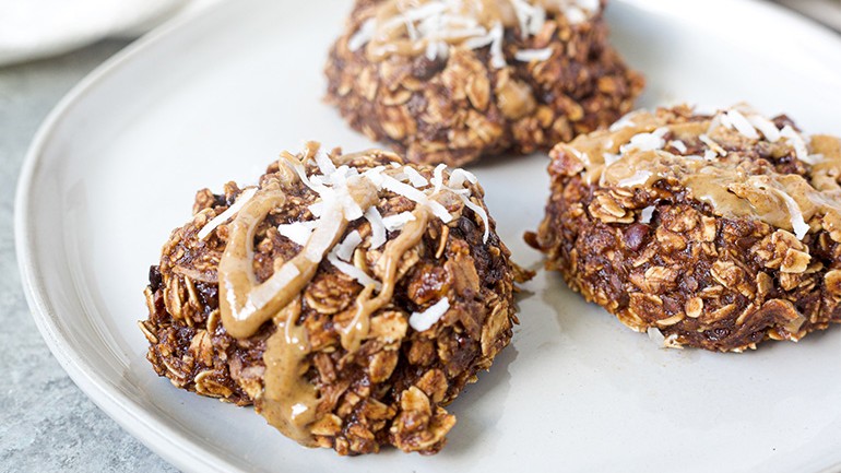 Image of Chocolate Trail Mix Breakfast Cookies Recipe