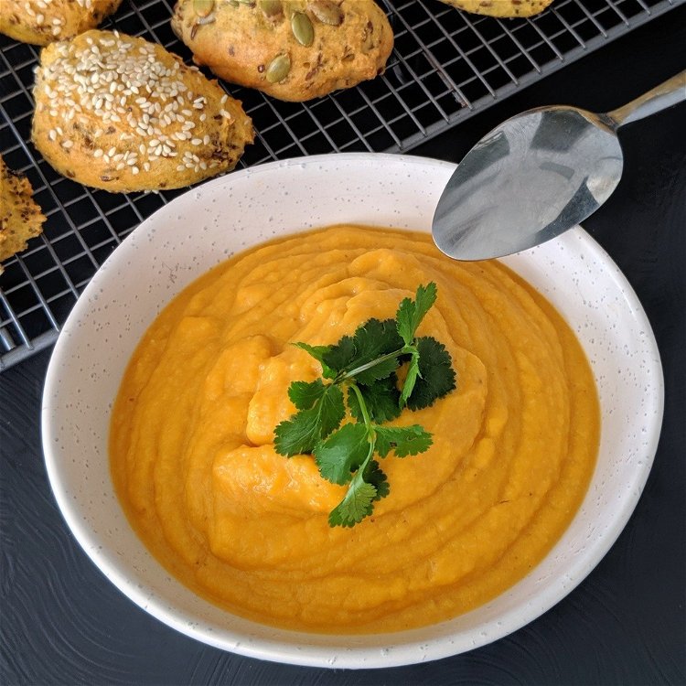 Image of Suggestion: Serve with our Low Carb Pumpkin Soup