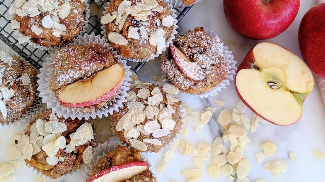 Image of Apple and Cinnamon Protein Muffins
