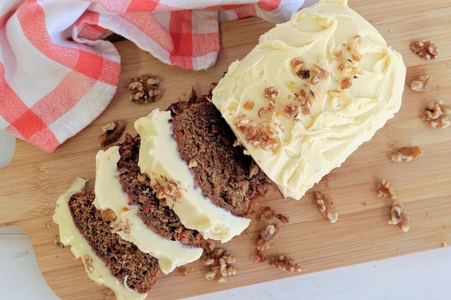 Carrot Cake Loaf (Quick Bread) | Olive & Mango