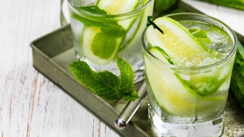 Image of Cucumber Mint Gin Recipe