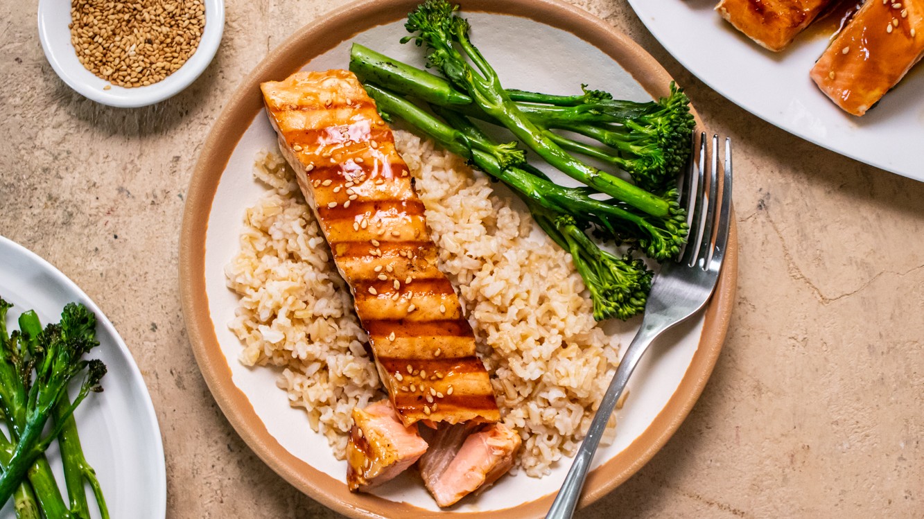 Image of Teriyaki Grilled Salmon