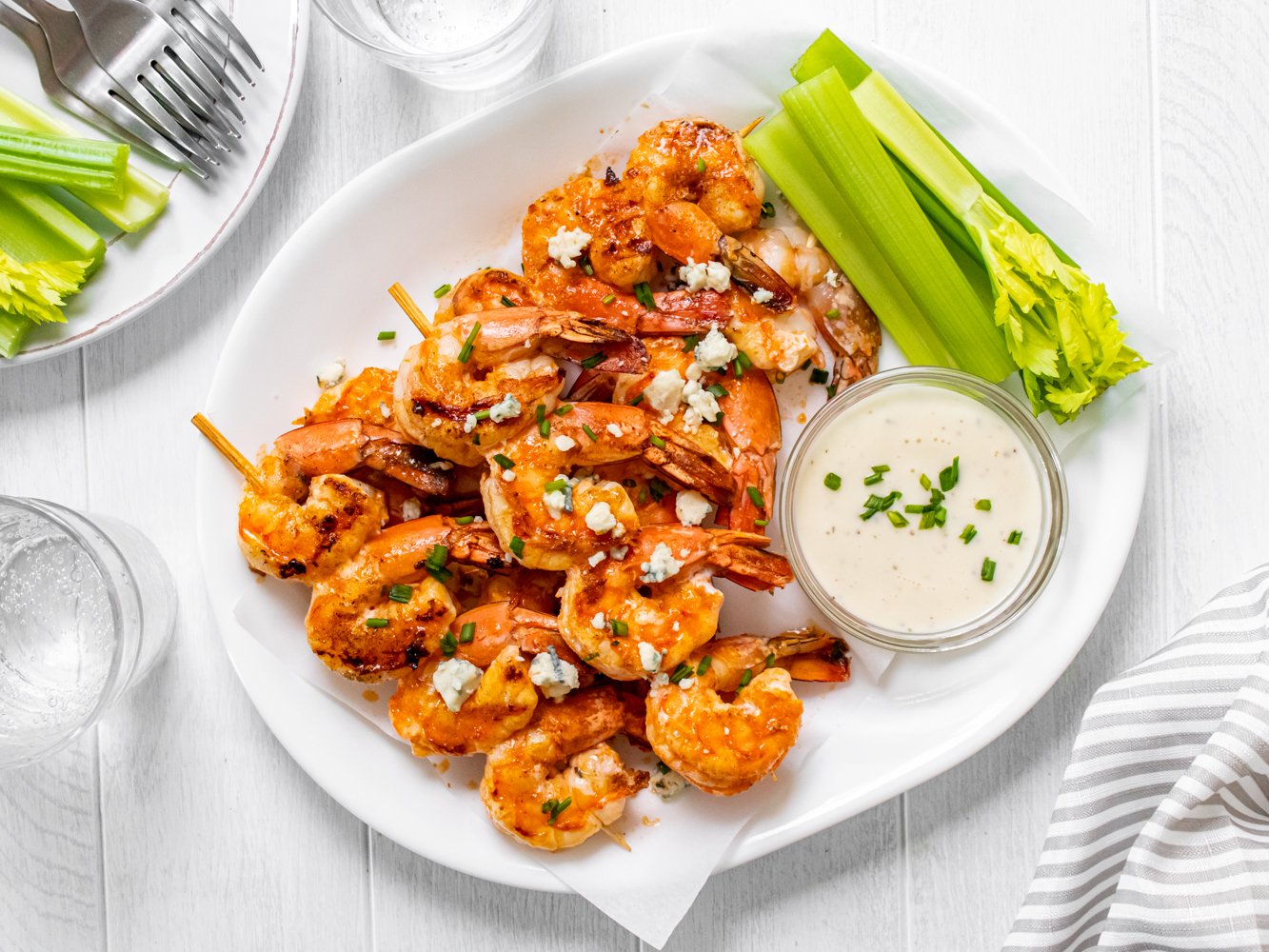 Grilled shop buffalo shrimp