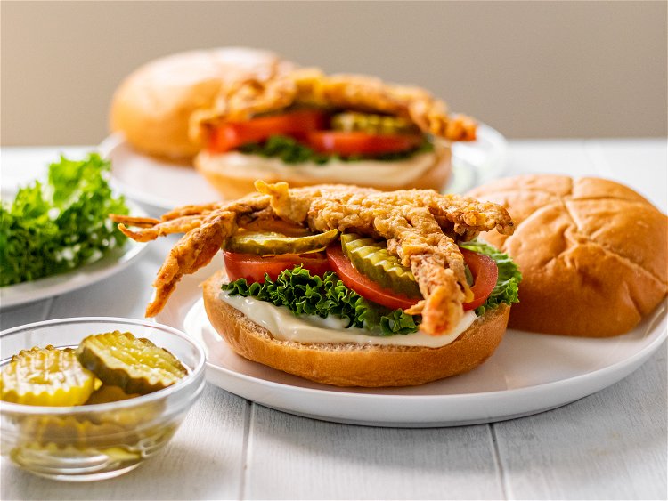 Soft Shell Crab Sandwich Recipe – Sizzlefish