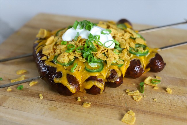 Image of Chili Dog Skewers