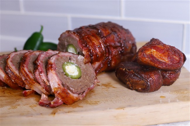 Image of Jalapeno Popper Stuffed Meatloaf