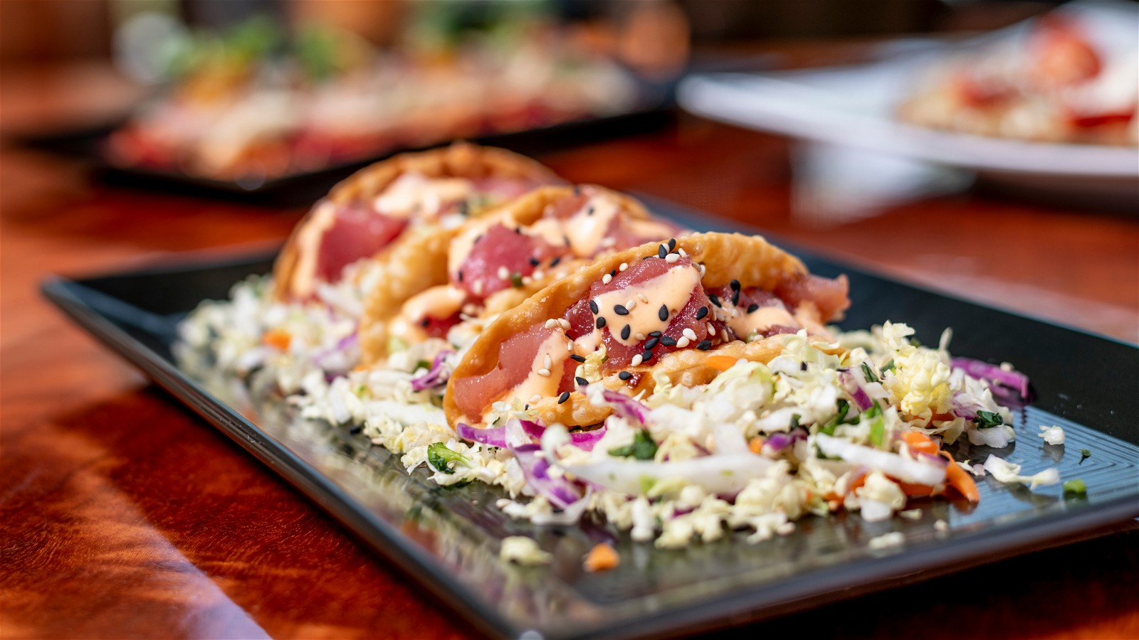 Image of Tuna Poke Tacos