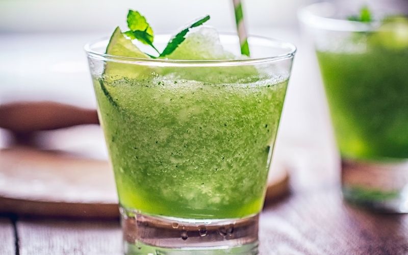 Frozen Cucumber Mojito