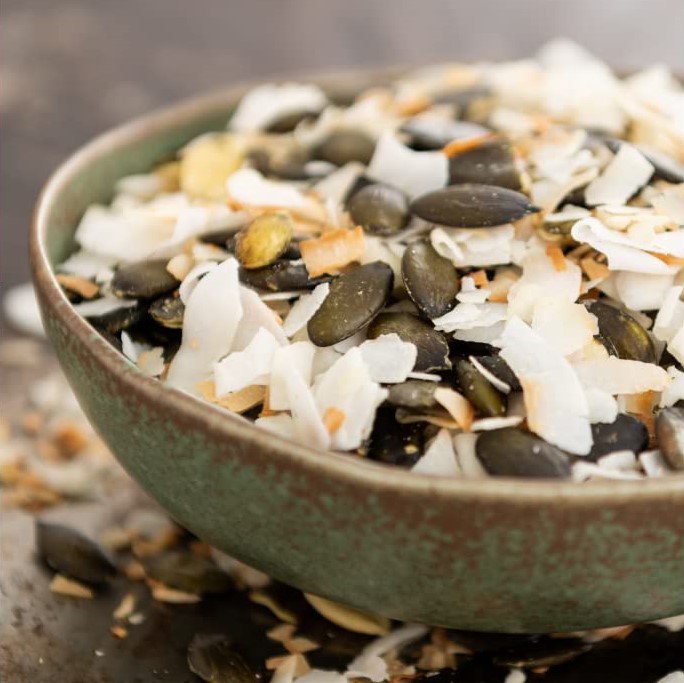 Toasted Coconut Chips Trail Mix