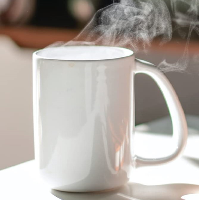 Warmed Milk with Nutmeg and Honey