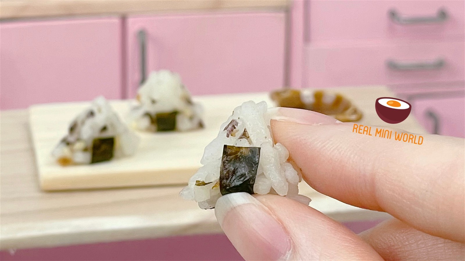 Image of Onigiri 🍙|Miniature Real Cooking 