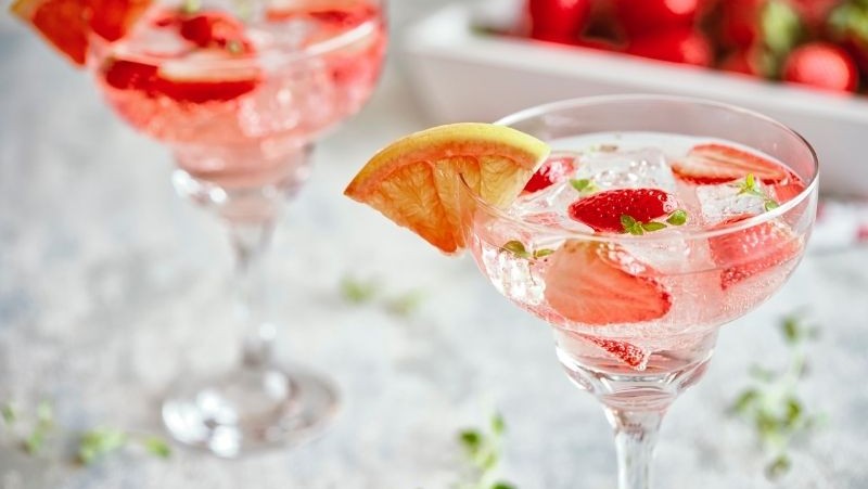 Image of Strawberry Limoncello Spritz