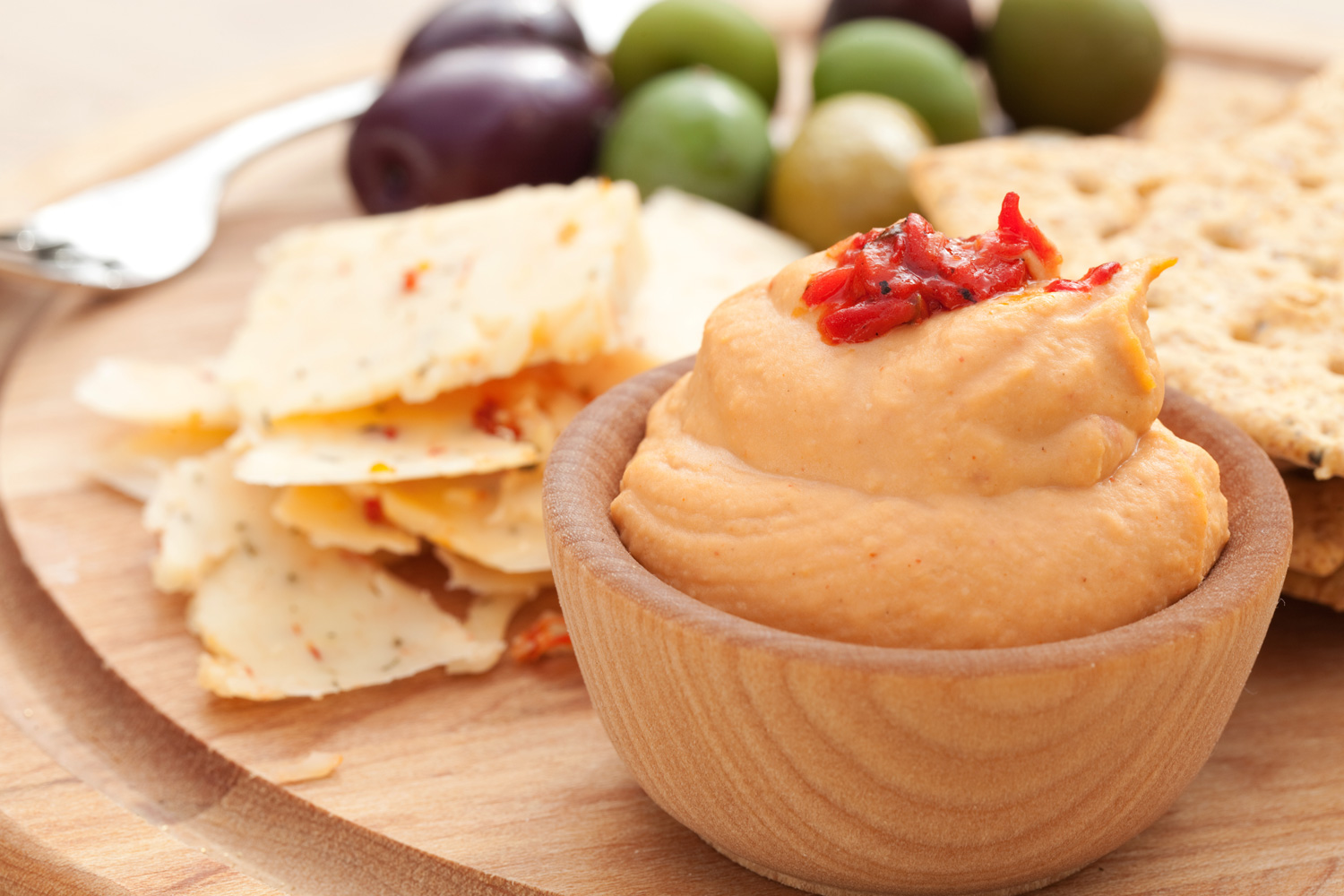 Image of RED PEPPER HUMMUS