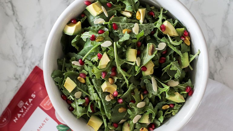 Image of Pomegranate Vinaigrette Salad Dressing Recipe