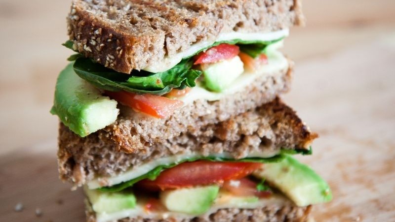 Image of Avocado & Tomato Cheese Sandwich